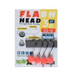 SPIINX FLASH HEAD JIGHEAD UV PEMBE  3.5G #7 4P