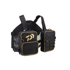 DAIWA WADING YELEK, BLACK-GOLD 46*38CM