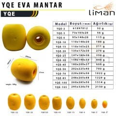 Liman YQE EVA Mantar-SARI