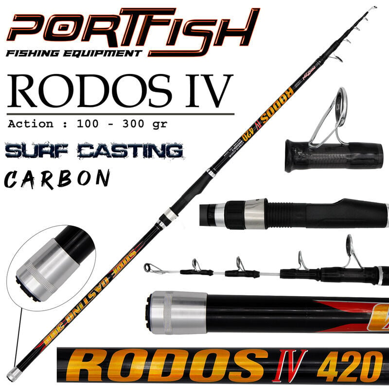 Portfish Rodos 4 Surf 420 cm Olta Kamışı 100-300 gr