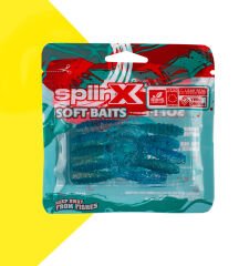 SPIINX CRAZY TAIL KUYRUK 7.5CM 10P BLUE SILVER