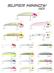 Fujin Süper Minnow 11.5cm 18gr Maket Balık