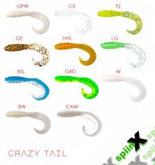 SPIINX CRAZY TAIL KUYRUK 7.5CM 10P WHITE