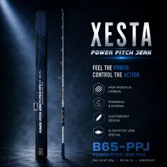 XESTA POWER PITCH JERK SPIN POWER PITCH S58-PPJ 1.74M MAX500G #4.0