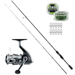 Daiwa Crossfire 1000 - Fujin Sniper 230cm 06-8gr LRF Olta Seti