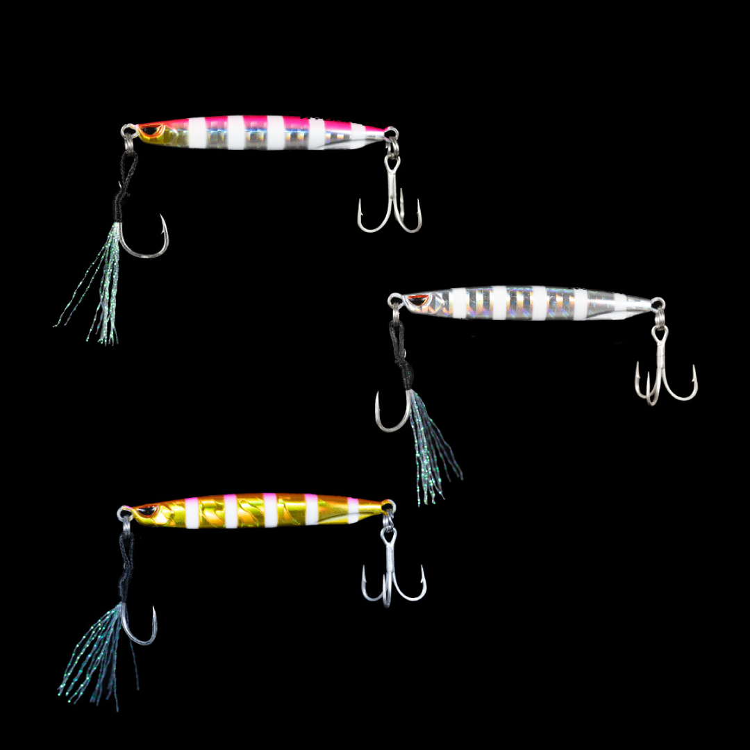 RYUJI SILENT JIG TRIO, ZEBRA MIX (3 AD)