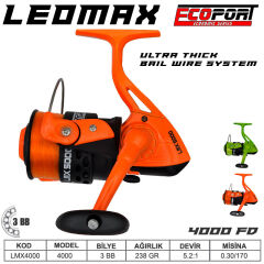 Ecoport  Leomax 4000 Olta Makinası 3 bb
