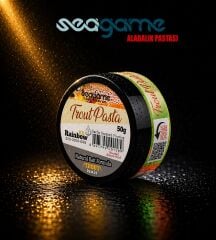 SEAGAME TROUT PASTA ALABALIK HAMURU SARIMSAK GÖKKUŞAĞI 50G