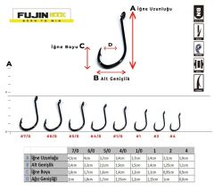 Fujin SSW Delikli Kaynaklı Çapraz  Octopus Kancası