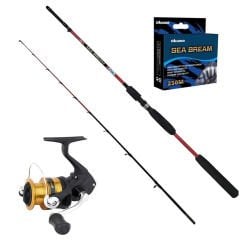 Shimano Fx 4000 - Kendo Sea Bream 180cm Tekne Olta Seti