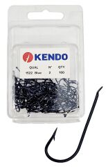 Kendo (1522) 100 Adet 1/4 Siyah Çapraz Kutu İğne
