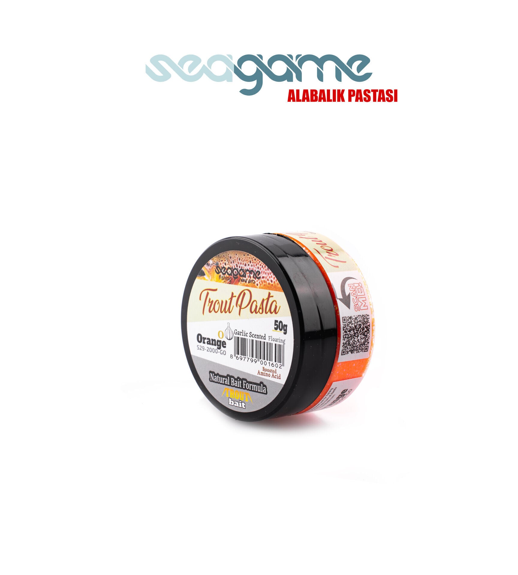 SEAGAME TROUT PASTA ALABALIK HAMURU SARIMSAK TURUNCU 50G