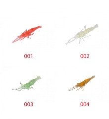 Captain 3054 Silikon Karides 7.5cm Suni Yem 5'li Paket