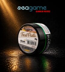 SEAGAME TROUT PASTA ALABALIK HAMURU SARIMSAK YEŞİL 50G