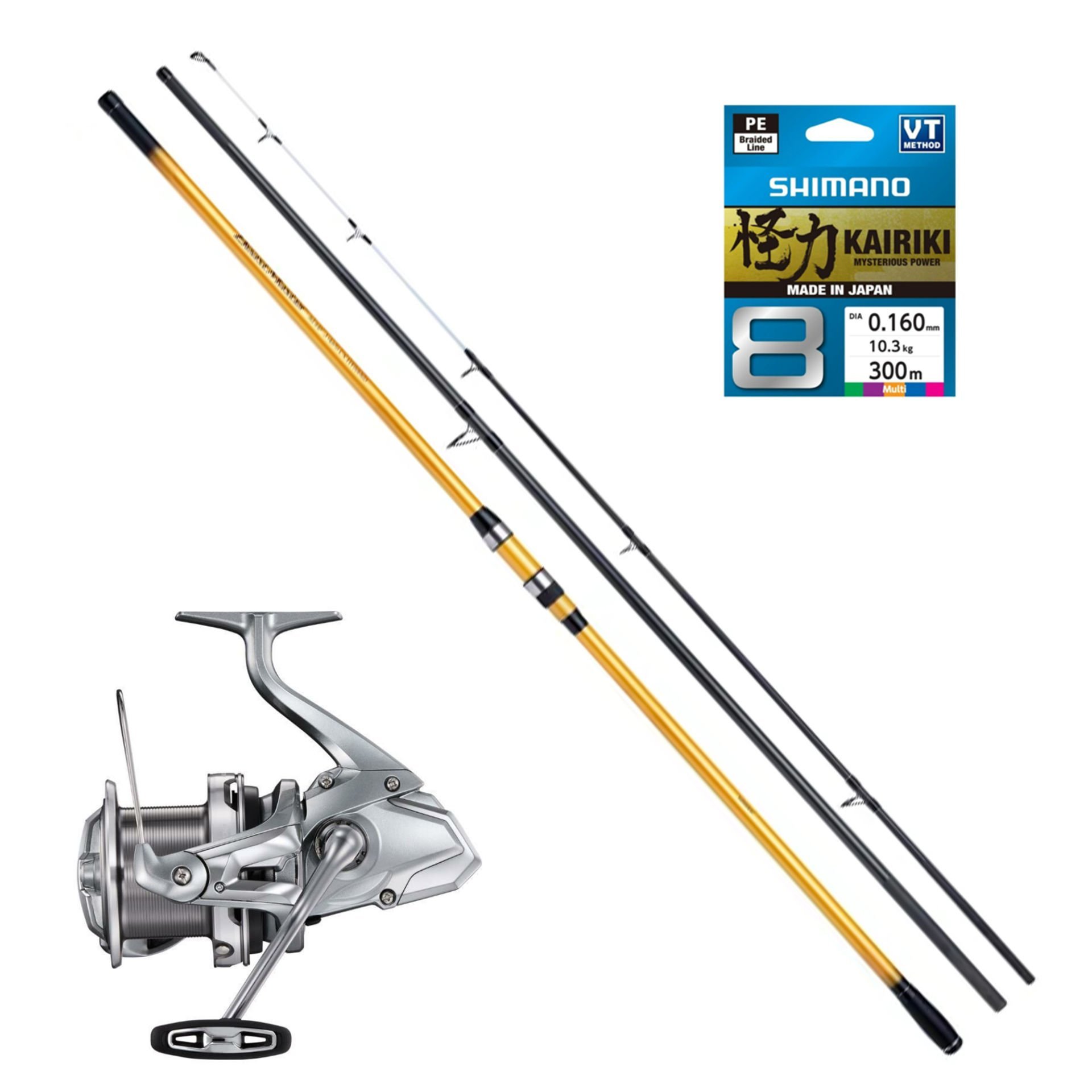 Shimano Beastmaster 425cm - Shimano Ultegra 14000 XSE Surf Olta Seti
