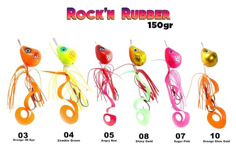 Fujin Rock'n Rubber 150gr Tai Rubber Set