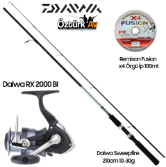 Daiwa RX - Daiwa Sweepfire Light Spin Seti