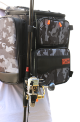 Fujin Black Camo Back Pack - Balıkçı Sırt Çantası