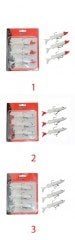Captain 3067 Pluse Soft 12cm Turna Silikonu 3'lü Set Suni Yem