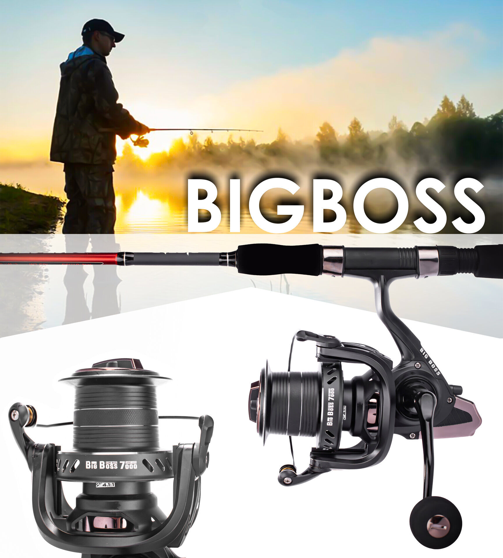 BIG BOSS FD-127000 METAL KAFA 11+1 SS RULMAN