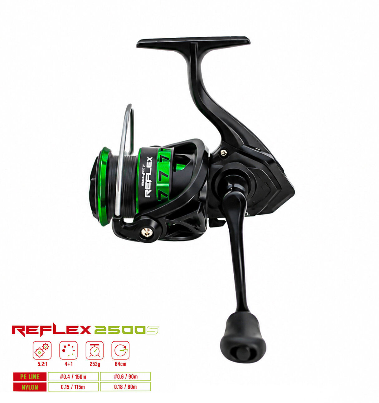 SELECT REFLEX MAKİNE RFLX2-2500S 4+1BB 5.2:1