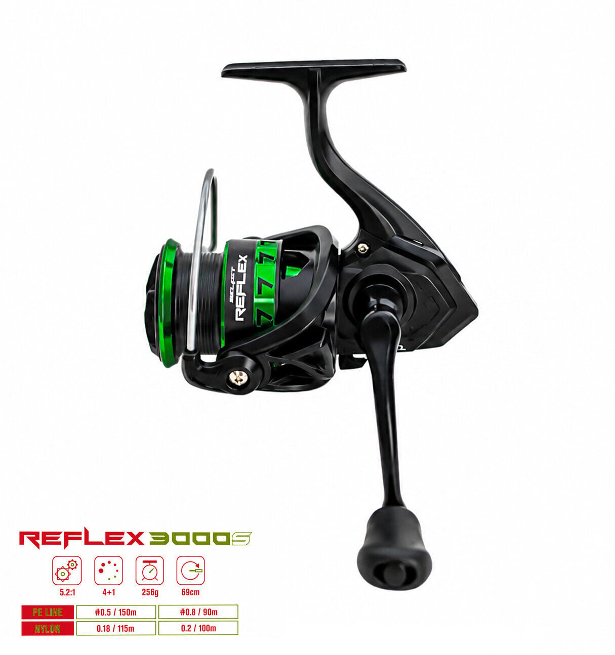 SELECT REFLEX MAKİNE RFLX2-3000S 4+1BB 5.2:1