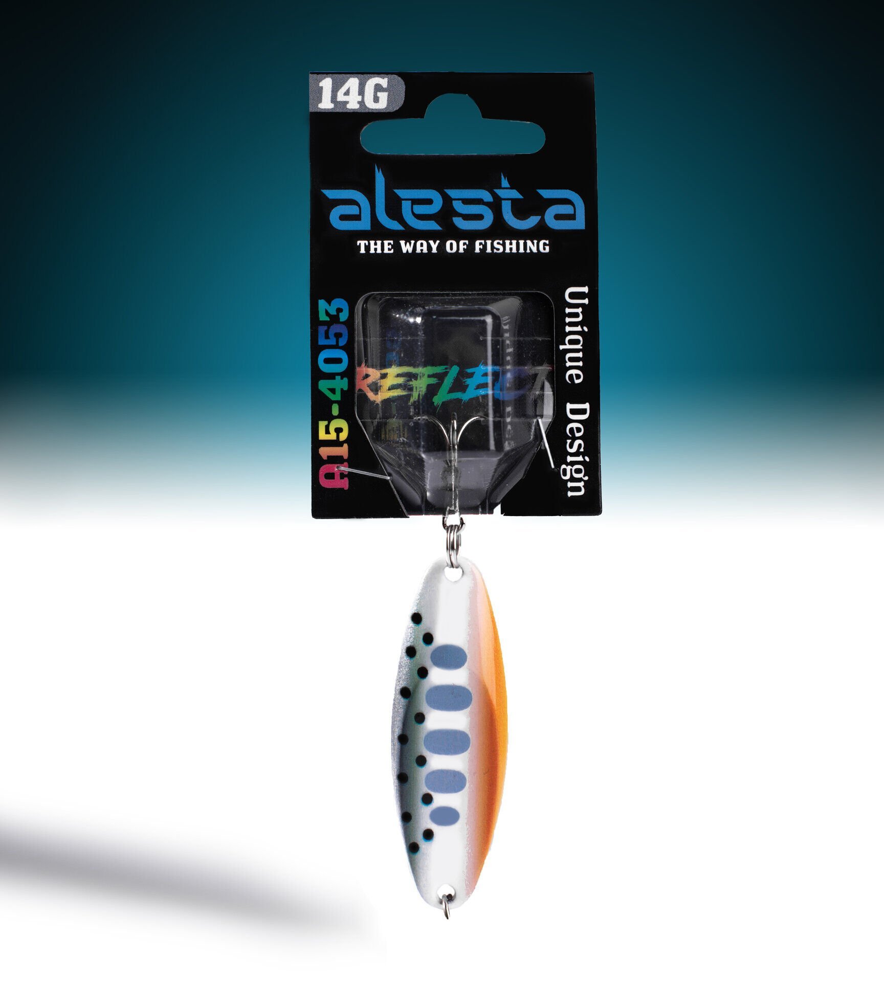 REFLECT 14G BEYAZ/GRİ/TURUNCU NOKTALI