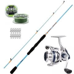 Okuma Aria 1000 - Okuma Fuel 213cm 0-8 gr Lrf Olta Seti