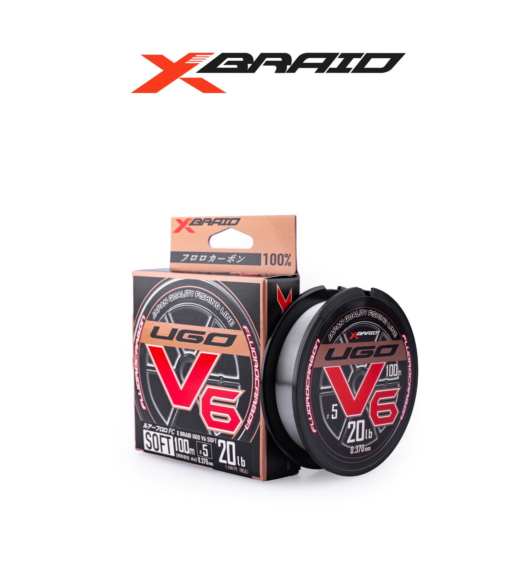 YGK X060 F-UGO V6 SOFT FC 100M 9.07KG 0.37