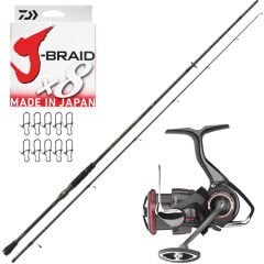 Daiwa Ballistic 274cm 14-42gr - Daiwa Fuego 23 LT 4000 Spin Olta Seti