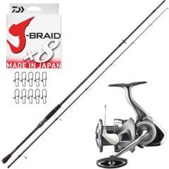 Daiwa Ballistic 274cm 14-42gr - Daiwa Exceler 23 LT 4000 Spin Olta Seti