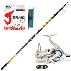 Daiwa Emblem 35 Scw 4000 -Okuma Savant 420cm Surf Olta Seti