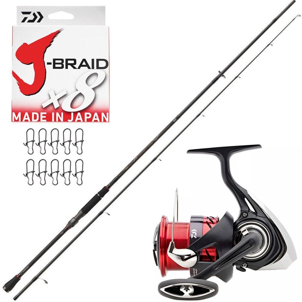 Daiwa Ballistic 274cm 14-42gr - Daiwa Ninja 23 LT 3000 Spin Olta Seti