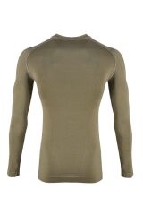 Fujin Seamless Termal İçlik Khaki Üst