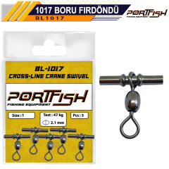 Portfish BL-1017 Boru Gezerli Fırdöndü