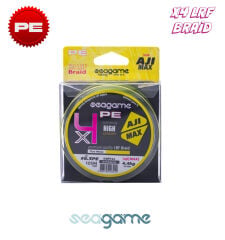 SEAGAME AJI MAX X4 PE 125M #0.3 FLUO YELLOW