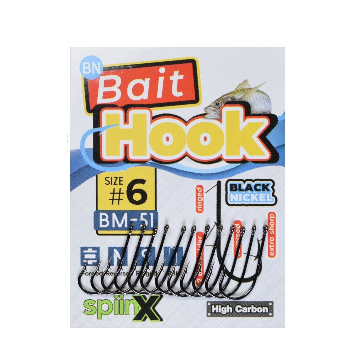 SPIINX BAIT HOOK İĞNE #2 BN 12P