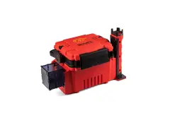 Shufa Çift Katlı Ekstra Dayanıklı Profesyonel Balıkçı Kutu Çanta 12L Kırmızı