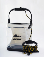 Fubelo Flar Katlanır Kova Beyaz