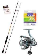 Okuma Alaris 30 - Fujin Salty Rugger Kurodai 230cm 2-15gr LRF Olta Seti