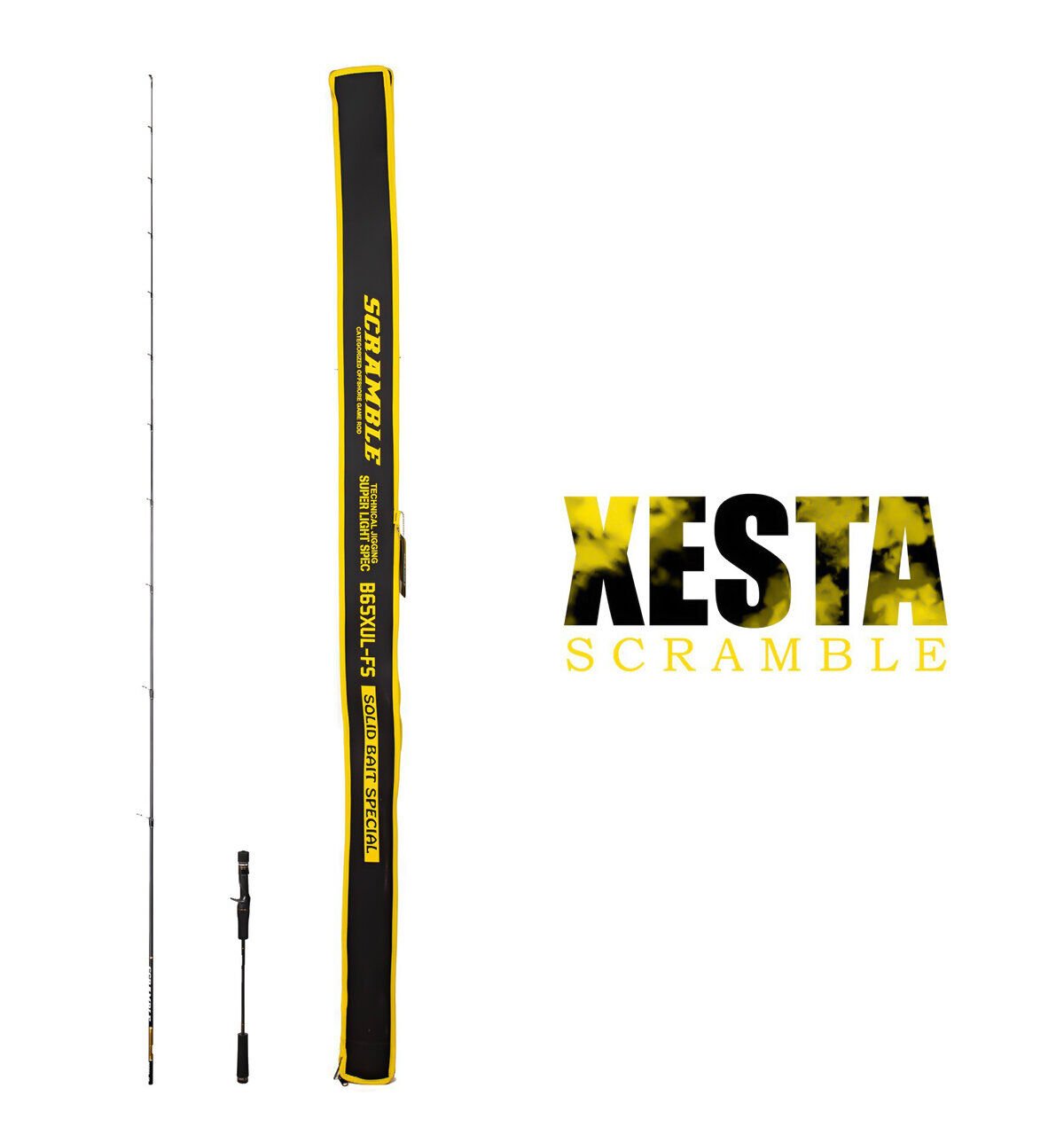 XESTA SCRAMBLE SUPER LIGHT FULL SOLID TETİKLİ B65XUL-FS 1.95M MAX60G