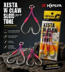 XESTA W CLAW SLOW TUNE DOUBLE ASSIST 2/0 3 CM #20 2P