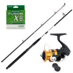 Shimano FX 3000 - Dam Aqua X Tekne Olta Seti