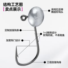 Ecooda Shadow Seeking Jighead SG