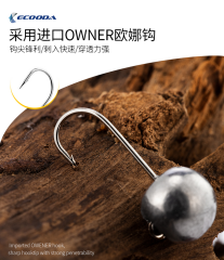 Ecooda Blow Jighead Owner Hook #8