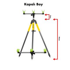 Effe Kamış Ayağı Surf Tripod HG283