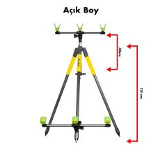 Effe Kamış Ayağı Surf Tripod HG283