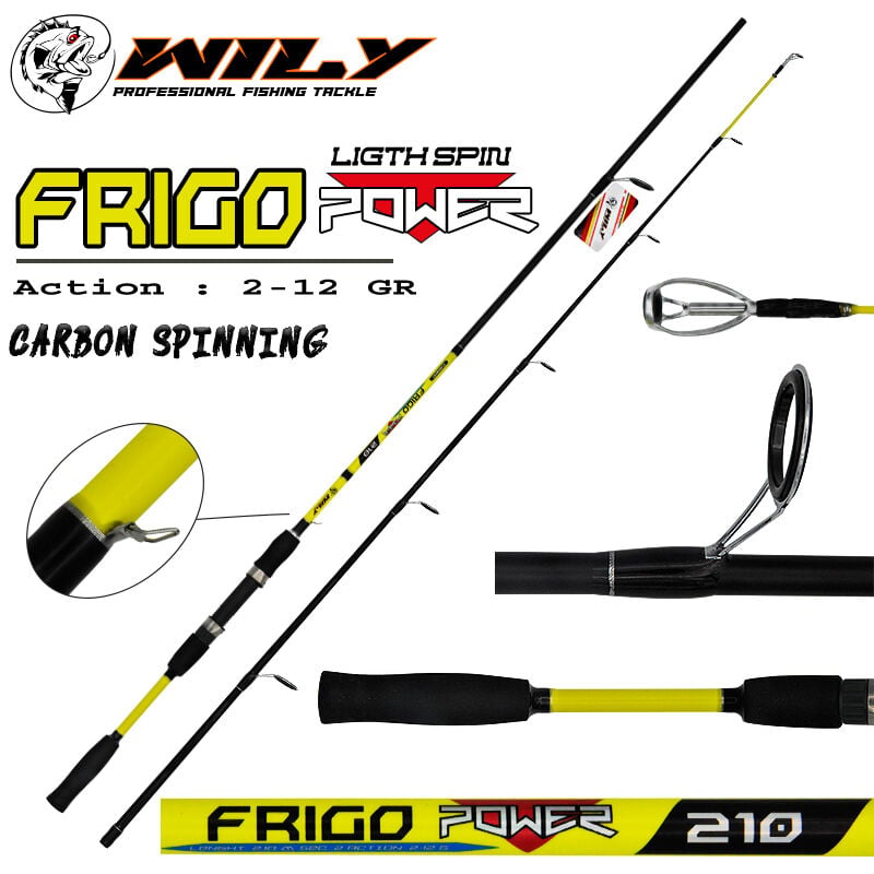 Wily Frigo Power Light Spin Kamış 225 cm 2 - 12 gr