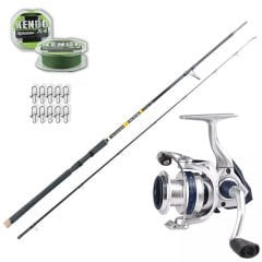 Okuma Aria 4000 - Savage Gear MPP2 274cm 10-30gr  Spin Olta Seti