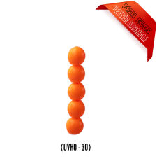 SPIINX FISH EGGS 10MM 25P CHEDDAR UV HOT ORANGE 30
